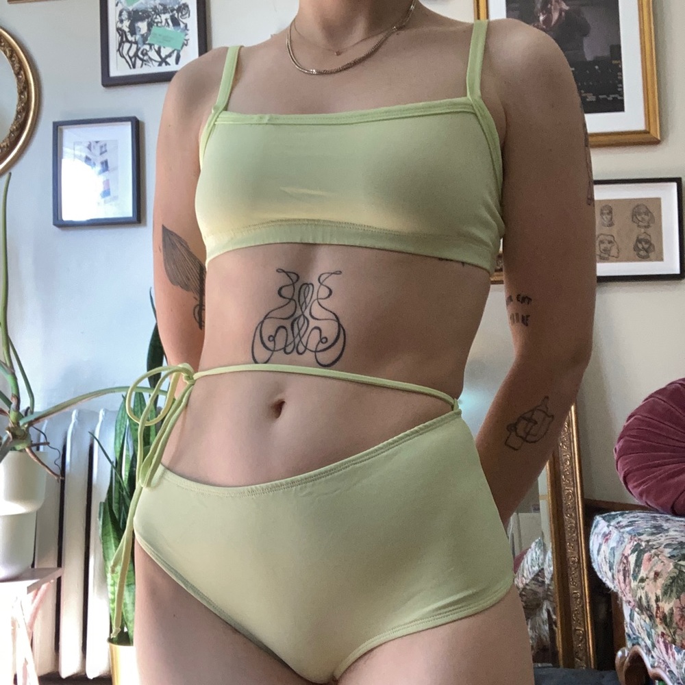 asymmetric em & may bikini